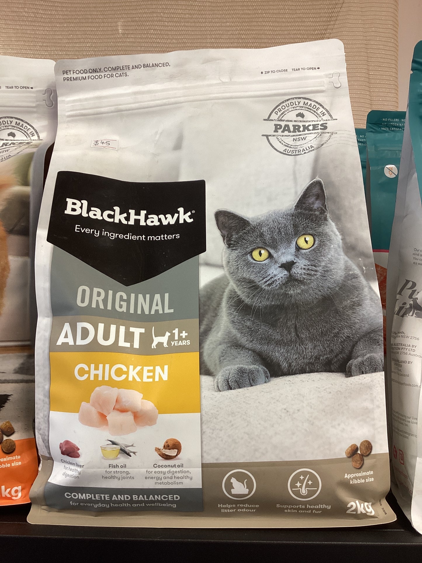 Blackhawk Cat Original: Chicken