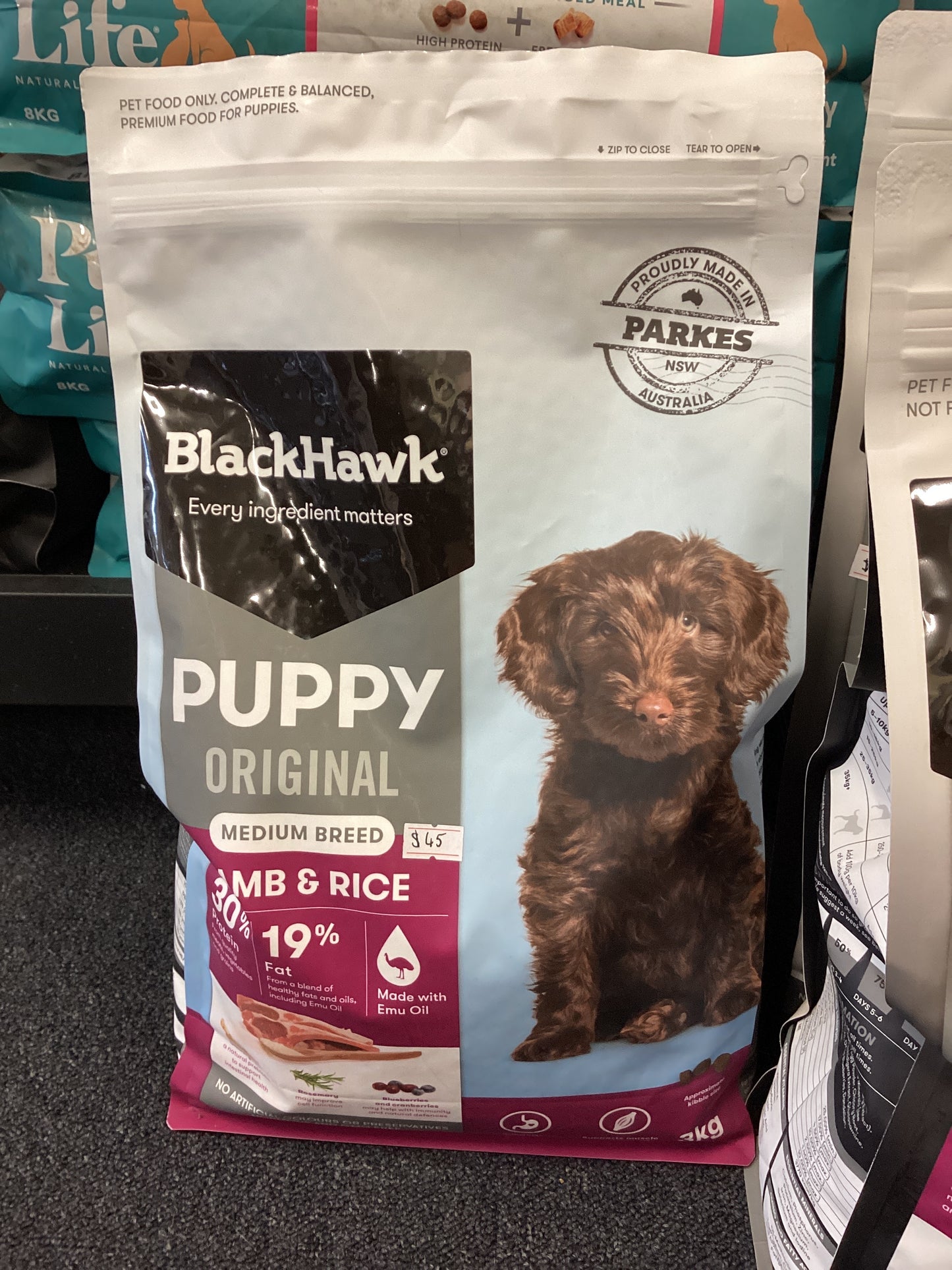 Blackhawk Puppy: Lamb and Rice (Medium Breed)