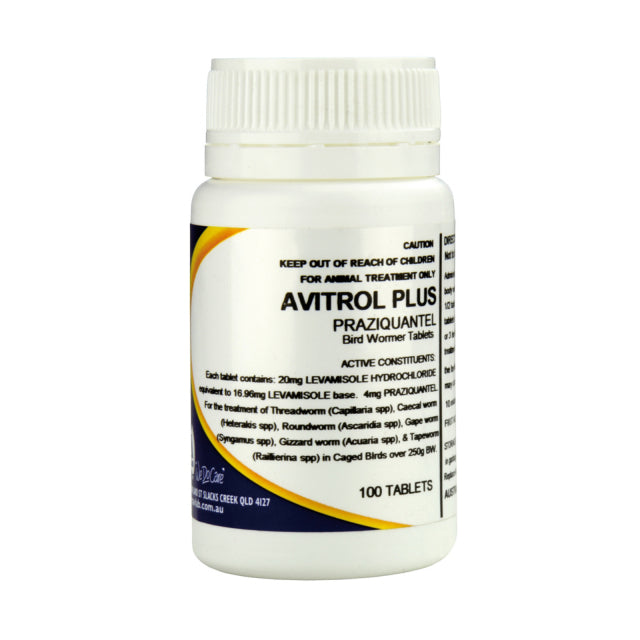 Avitrol Plus Wormer Tablet for Birds