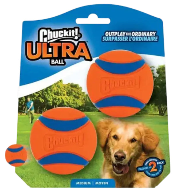 Chuckit Ultra Ball: 2-pack
