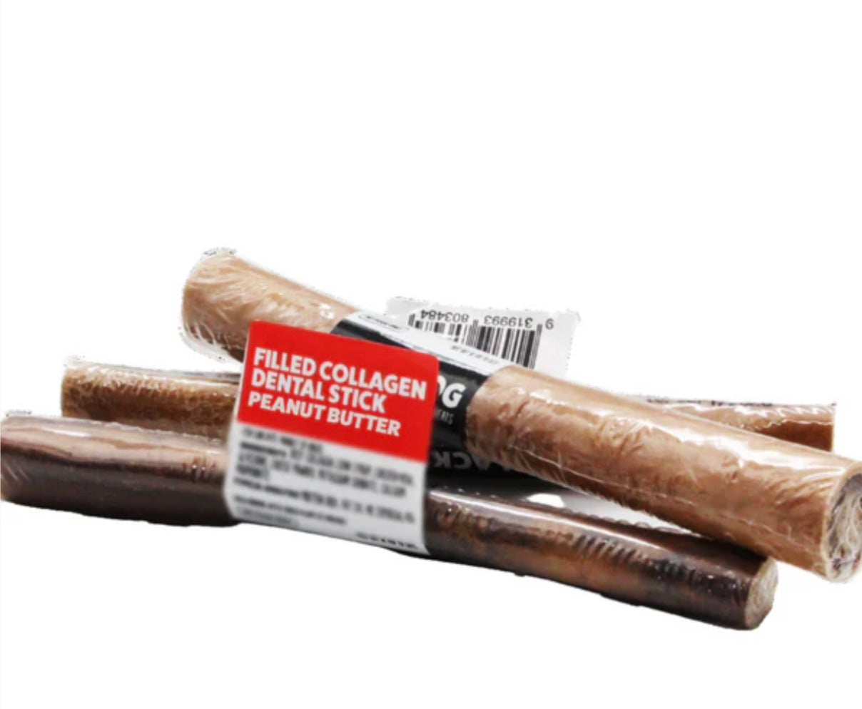 Collagen Dental Stick Filled with Peanut Butter