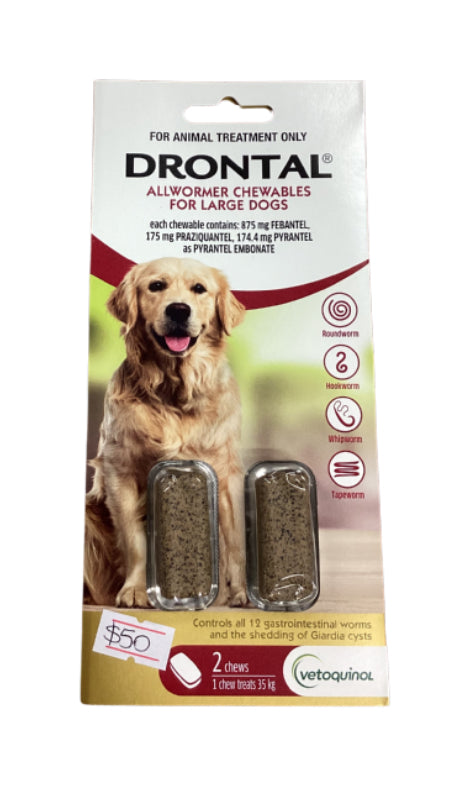 Drontal Allwormer Dog Tablets