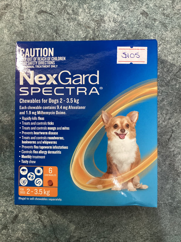 NexGard Spectra: Dogs (6-pack)