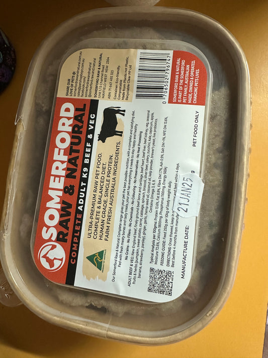 Somerford Raw: Complete Diet (900g)