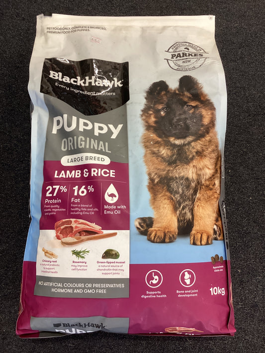 Blackhawk Puppy: Lamb and Rice
