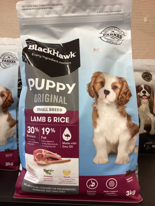 Blackhawk Small Breed Puppy: Lamb and Rice