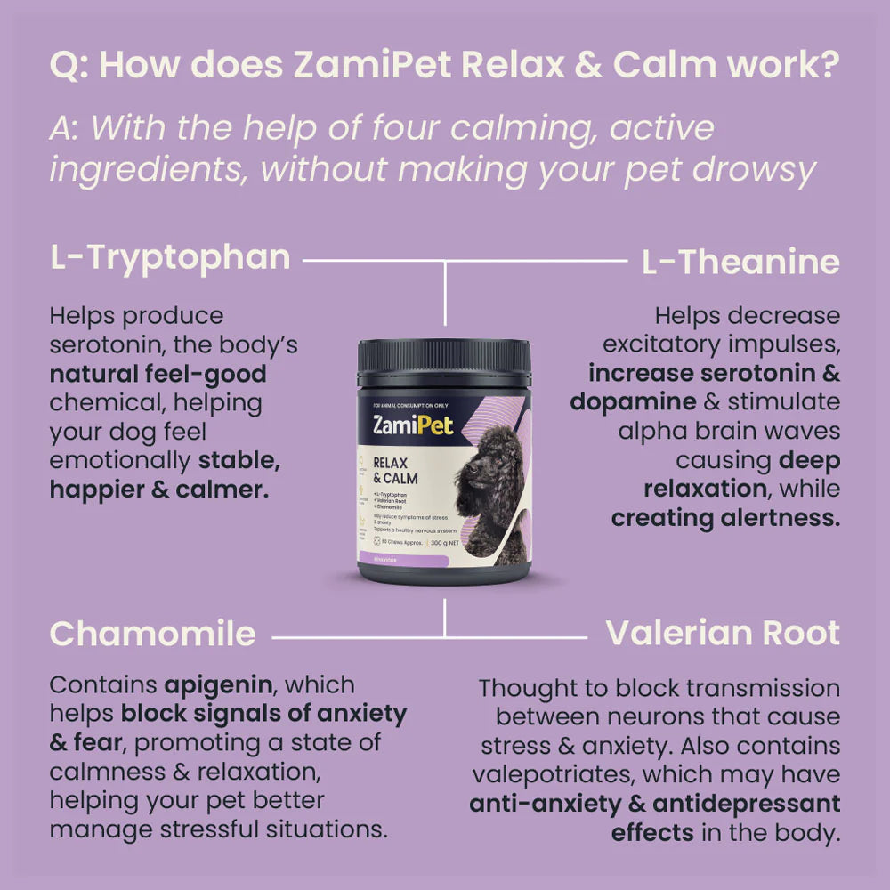 ZamiPet - Relax and Calm Chews