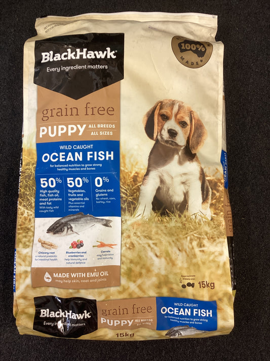 Blackhawk Grain Free Puppy: Ocean Fish