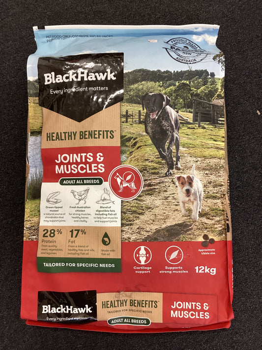 Blackhawk Healthy Benefits: Joints and Muscles