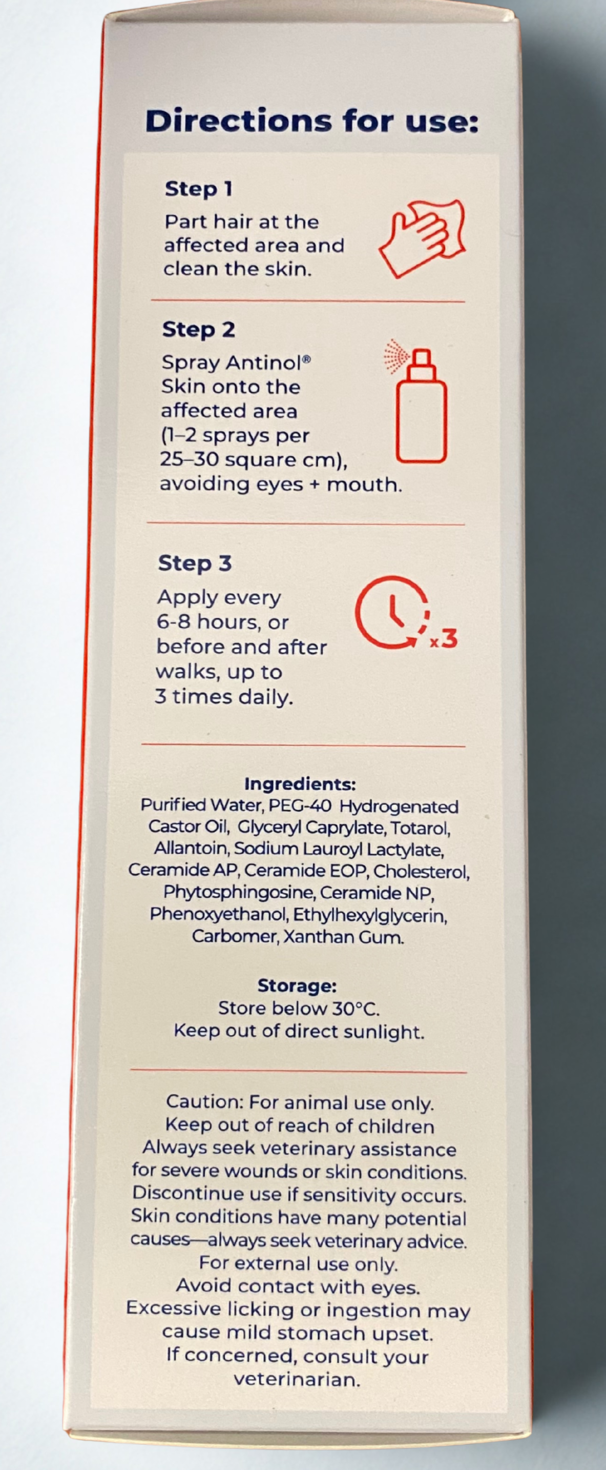 Antinol Skin Spray