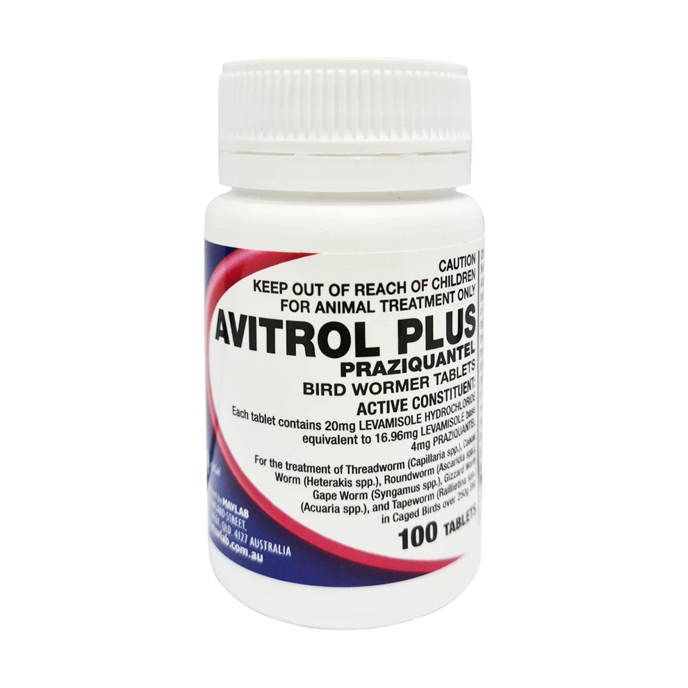 Avitrol Plus Wormer Tablet for Birds – MS Pet Services