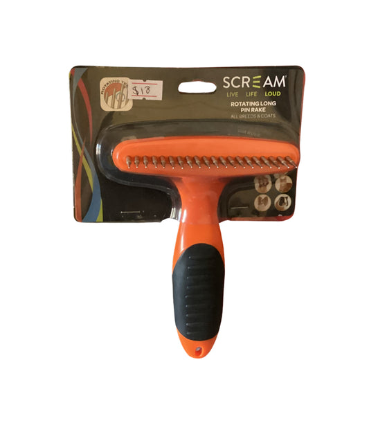 Scream Rotating Long Pin Rake