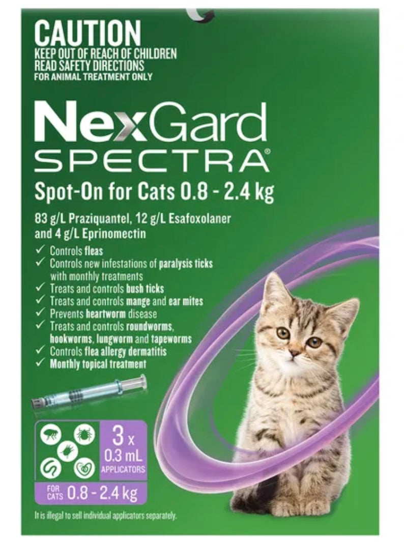 NexGard Spectra: Cats (3-pack)