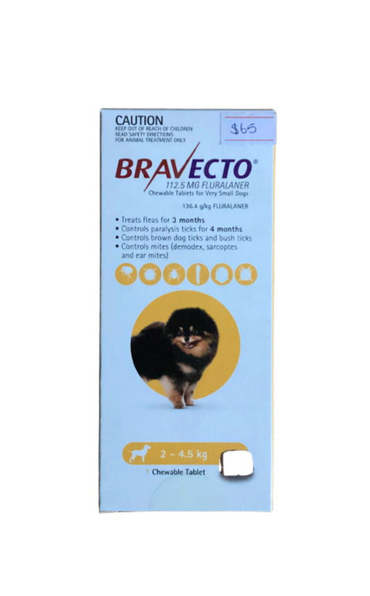 Bravecto Chewables (3-month): Dog