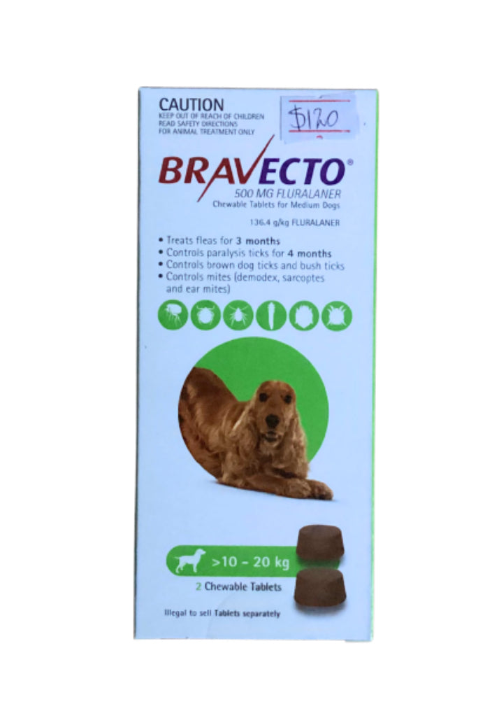 Bravecto Chewables (3-month): Dog