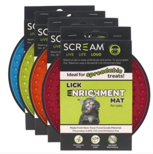Scream Cage Lick Mat: Cat